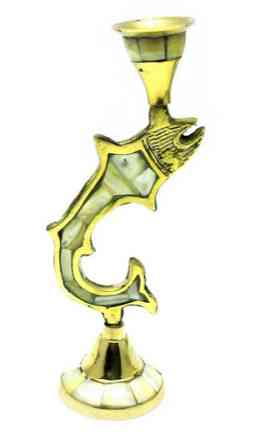 Підсвічник бронзовий Риба Київ