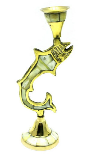 Подсвечник бронзовый Рыба Киев - изображение 1
