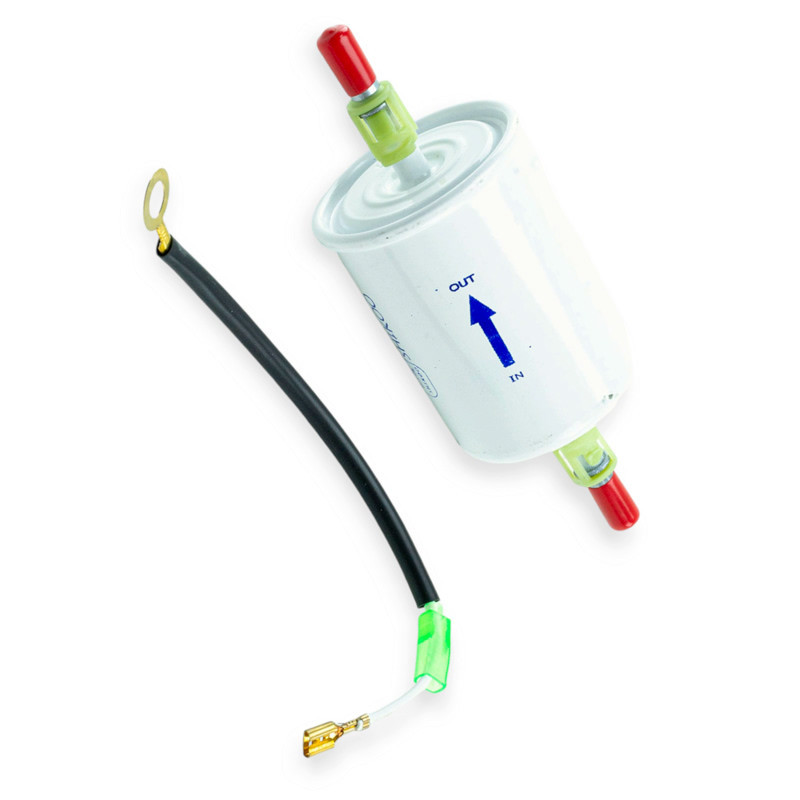 Фильтр инжектор, под защелку Ланос, ВАЗ, Авео клема топливный Мукачево - изображение 1