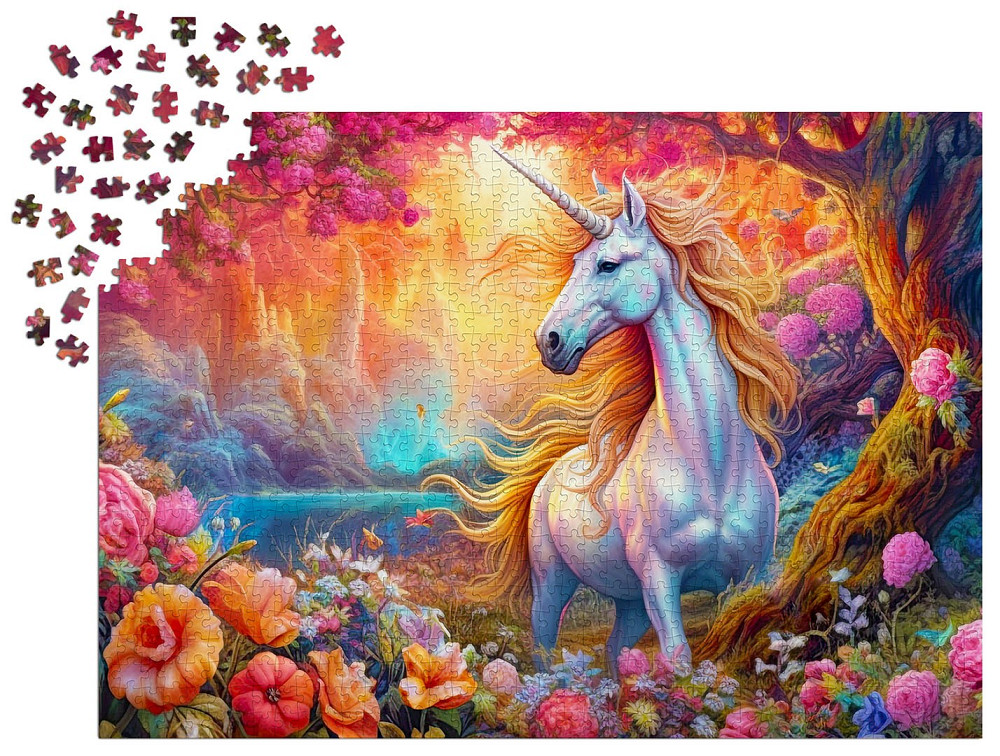 Пазл Єдиноріг зачарованої гармонії - Enchanted Harmony Unicorn (Enjoy-2185) Киев - изображение 4
