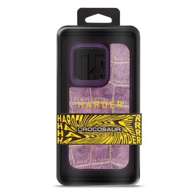 Чохол до мобільного телефона Harder Crocosaur Apple iPhone 14 Pro Purple (ARM76722) Вінниця - фото 3