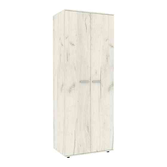 Шафа для одягу Hugo H-1, Дуб Крафт Білий, 800/520/2120 Львів