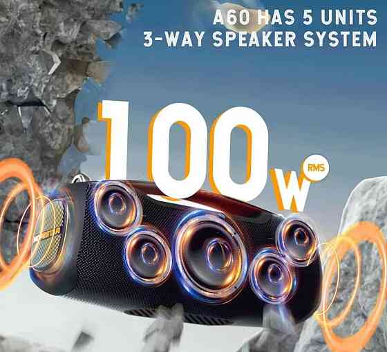 Hopestar A60 100w - Bluetooth колонки черные (Оригинал) присутствуют в наличии. Харьков