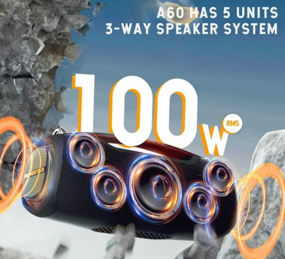 Hopestar A60 100w - Bluetooth колонки чорні  (Оригінал) Є в наявності. Харків - фото 3