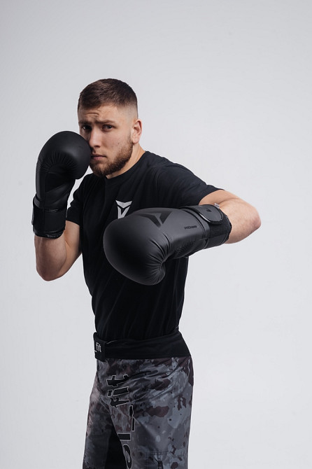 Боксерські рукавиці V`Noks Ultima Black 12 ун. Каменское - изображение 8