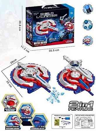 Автомат Орбиган автоматическая стрельба на аккумул 7.4V/ Орбиган 2в1/Меч. Харьков