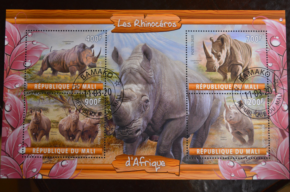 Малі. Марки. Фауна. Блок. 2019 рік (У-2) Полтава - фото 1