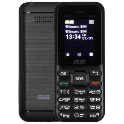 Мобильный телефон 2E S180 2024 Black (694743653885) Вінниця