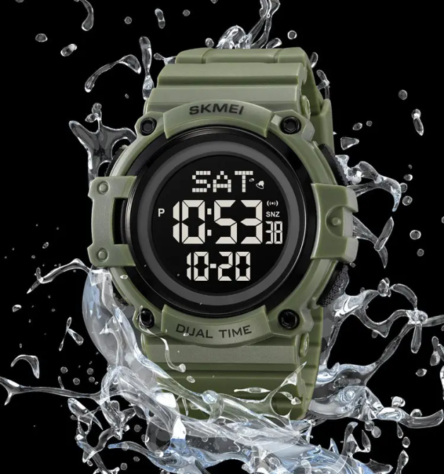Часы мужские наручные Skmei 2230 Зеленый Киев - изображение 5