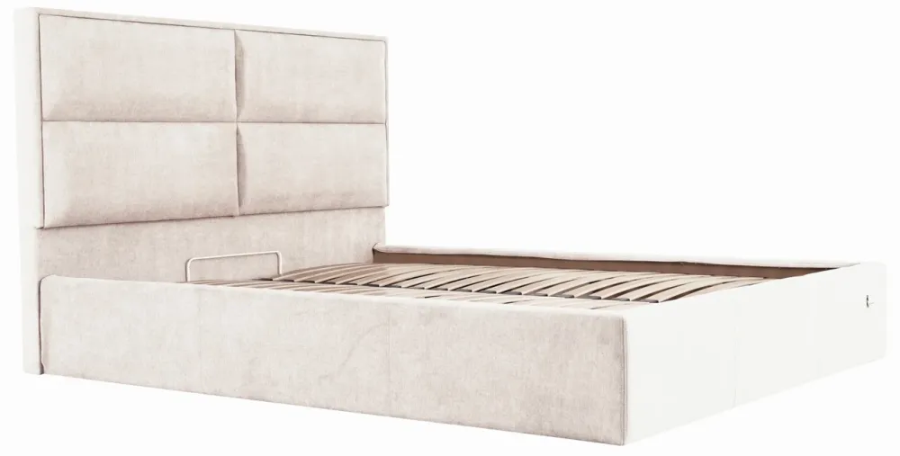 Кровать Двуспальная Sheffield Standart 160 х 200 см Мисти Milk Бежевый Днепр - изображение 2