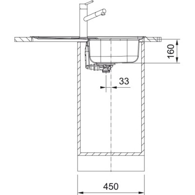 Мийка кухонна Franke 101.0716.715 Вінниця - фото 3