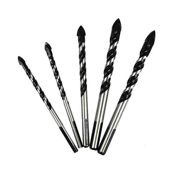 Набор алмазных сверл для стекла и керамики, 10 шт. Киев