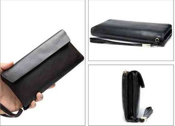 Клатч унісекс Чорний (Vintage) Київ