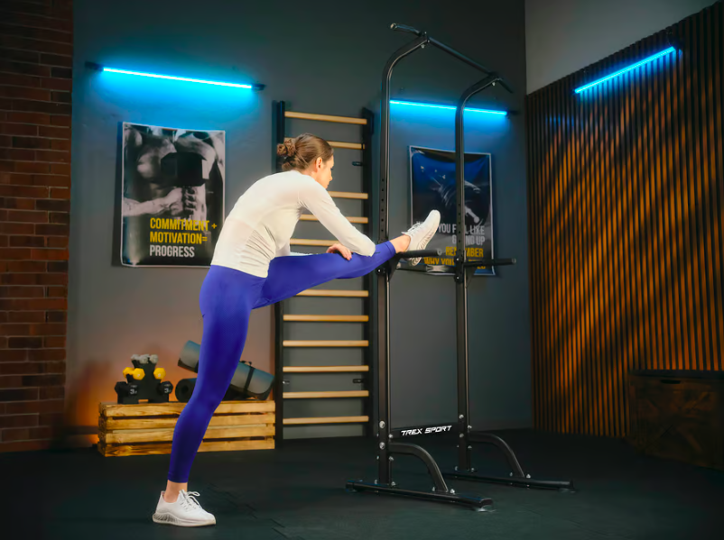 Силова станція тренажер TX-060PR підлогові турнік і бруси для дому та спортзалу багатофункціональна для всіх видів м'язів Київ - фото 8