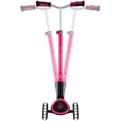 Самокат Globber Ace колеса з підсвіткою Фуксія (667-110) Вінниця - фото 4