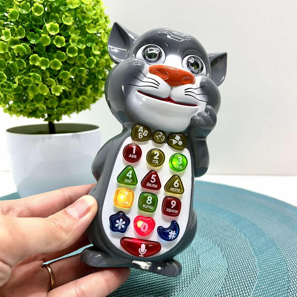 Інтерактивна іграшка Limo Toy Котофон українська озвуча 15.5 см (7344-UI) Чернигов - изображение 3