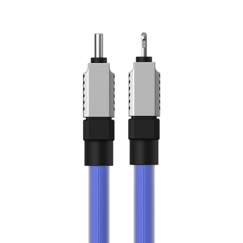 Кабель Baseus CoolPlay Series Fast Charging Cable Type-C to iP 20W 2m Blue Киев - изображение 4