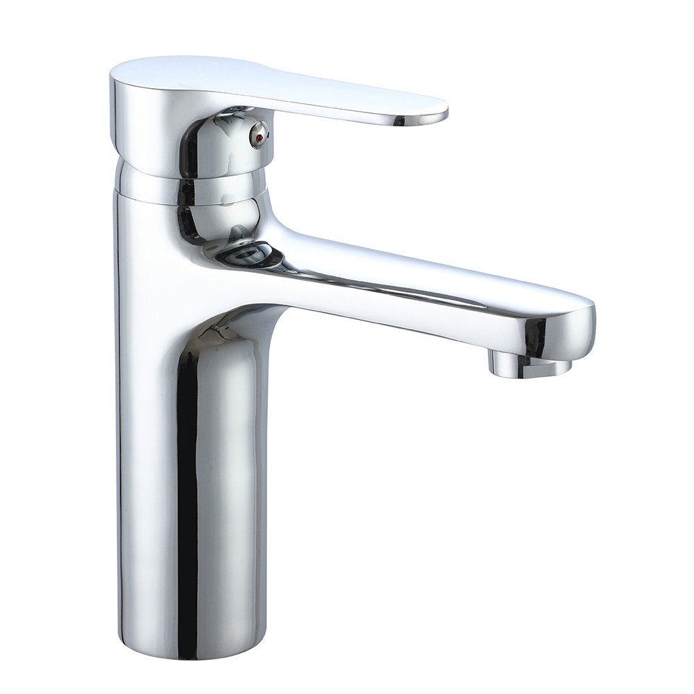 Змішувач для умивальника WEZER VRL123-14, хром Київ - фото 1