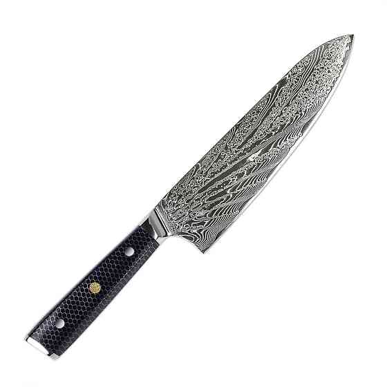 Професійний ніж шеф кухаря 20,5 см із дамаської сталі GRILLI 777141 Код: 012314 Рівне