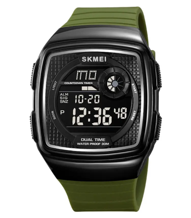 Часы мужские наручные спортивные Skmei 2208 (Зеленый) Винница
