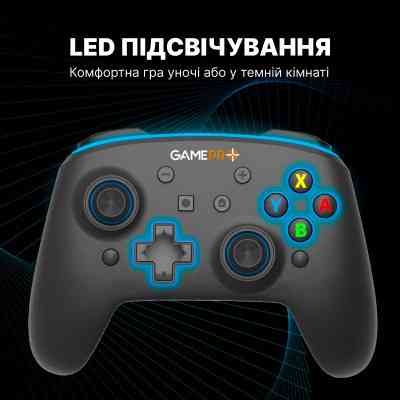 Геймпад GamePro MG1200 Wireless Black-Blue (MG1200) Винница