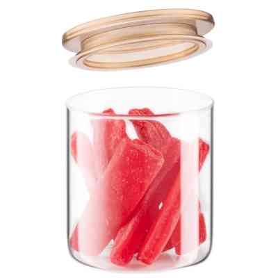 Банка Ardesto Fresh 700 мл, скло, пластик, прозорий (AR1307SFM) Винница