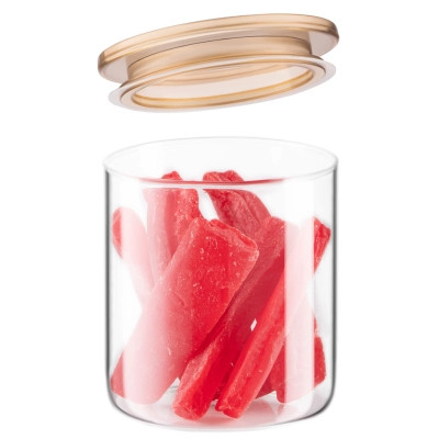 Банка Ardesto Fresh 700 мл, скло, пластик, прозорий (AR1307SFM) Винница - изображение 6