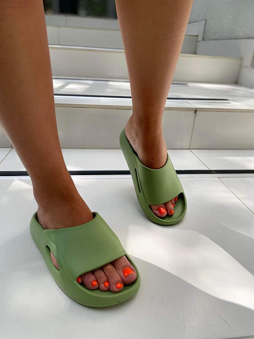 No brend Шльопанці жіночі 2125 зелені (літо, пінка) (4724) лише 40р.41р. Коломия - фото 8