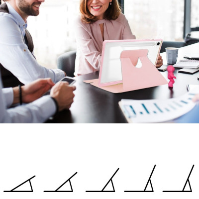 Чехол для планшета BeCover 360° Rotatable Samsung Galaxy Tab S10 Plus (SM-X820/SM-X826) 12.4" Pink (712268) Винница - изображение 7