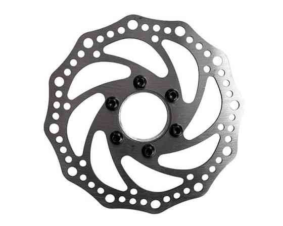 Диск тормозной велосипедный (Ø14 см, на 6 болтов) Мукачево