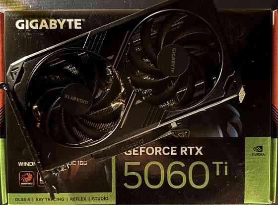 Gigabyte rtx 5060 ti 16 gb (новая) 3 года гарантии. Харьков