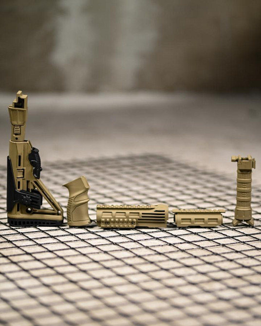 Набор приклад телескопический Fab Defense coyot ВТ6832 Одесса - изображение 2