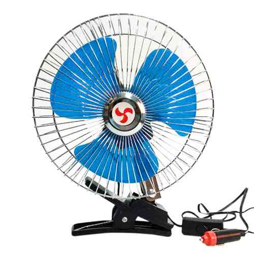 Металлический вентилятор 24В с клипсой для прикуривателя, 6 дюймов Харьков
