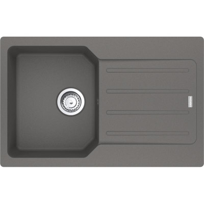 Мойка кухонная Franke City, фраграніт, сірий камінь (114.0701.829) Вінниця - фото 1