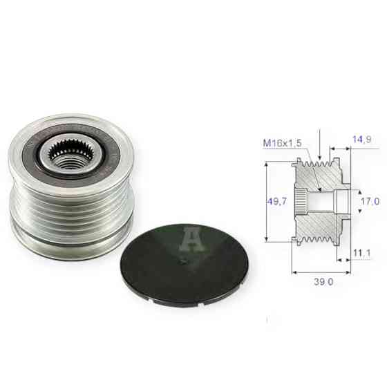 Шкив Мерседес Бенз Спринтер (95-06) генератора Мукачево