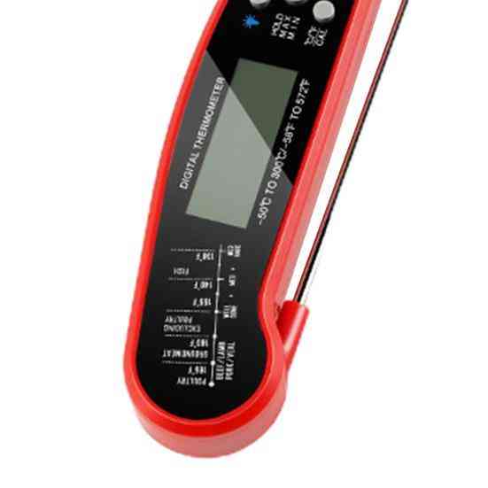 Цифровий складаний термометр для продуктів GRILLI Red 777133 Код: 012306 Рівне