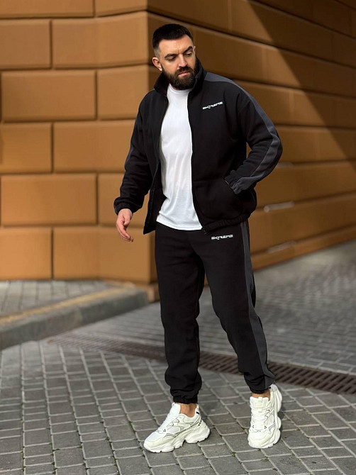 Мужской костюм на змейке L-XL, Черный Одесса - изображение 9