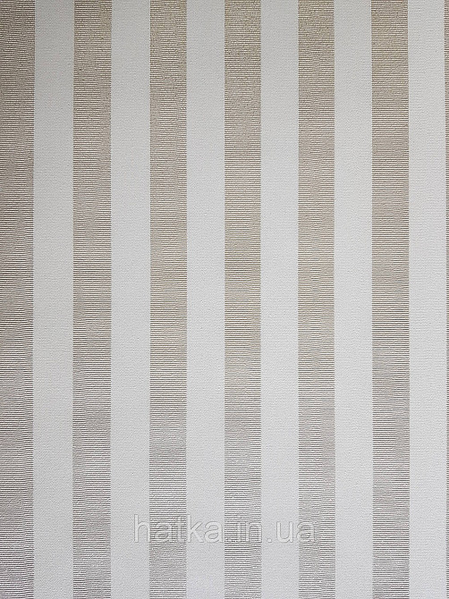Шпалери вінілові на флізеліні Rasch Trianon Xlll 0.53х10 класика структурні смуги золотисті молочні Київ - фото 3