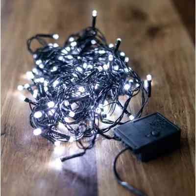 Гірлянда BPNY White 160 LED, 10М, 8 функций, 220V, 9.6W (102950) Вінниця