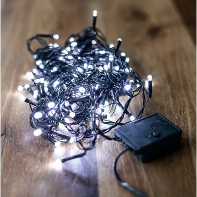 Гірлянда BPNY White 160 LED, 10М, 8 функций, 220V, 9.6W (102950) Вінниця - фото 1