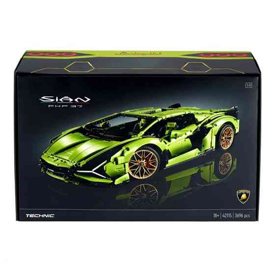 Конструктор машинка Technik  Lamborghini Sian FKP 37 3696 деталей, розмір 1:8  Ламборджині FKP 37 Київ