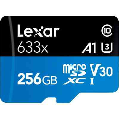 Карта памяти Lexar 256GB microSDXC class 10 UHS-I 633x (LSDMI256BB633A) Винница