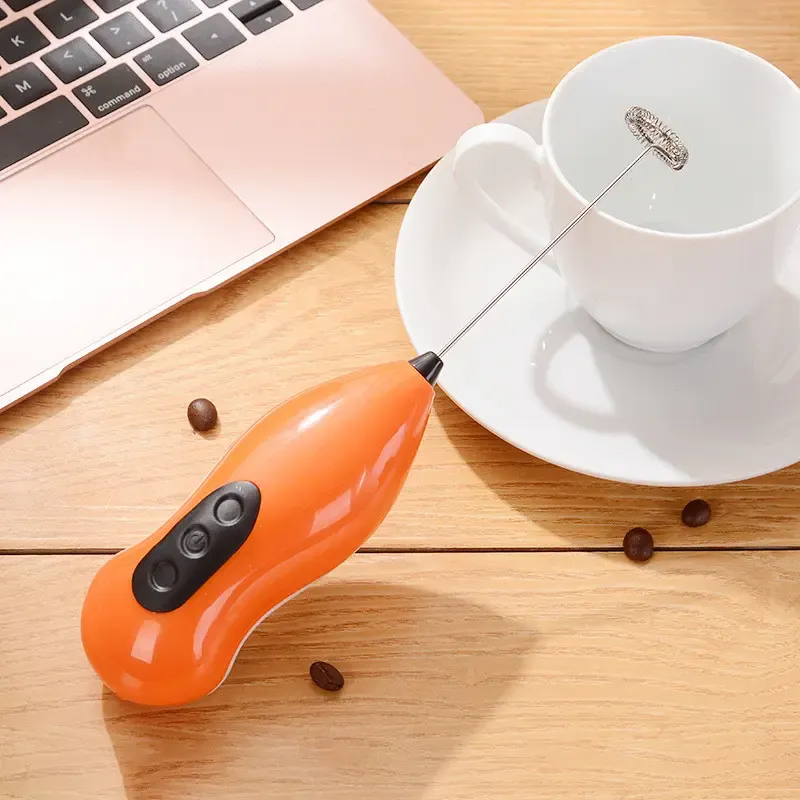 Ручной портативный мини-миксер вспениватель для сливок и молока капучинатор Коломыя - изображение 1