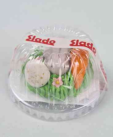 Кондитерское украшение Зайчишка на траве  (1элеметов) (1 шт) Харків