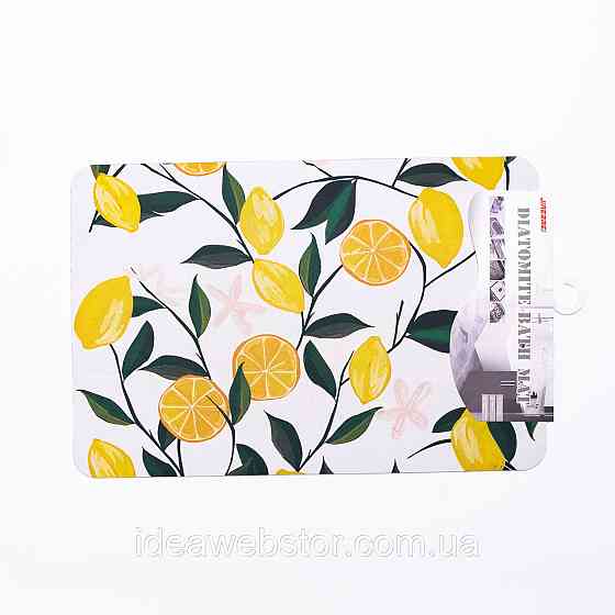 Килимок універсальний діатомітовий Limoncello 58*38 см прямокутний Yiwu HP-42-213 Київ