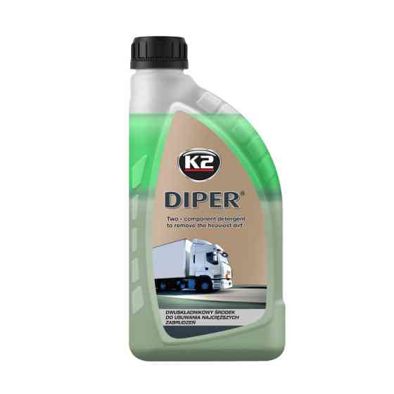 Автошампунь для безконтактного миття K2 Diper 1 кг Ковель