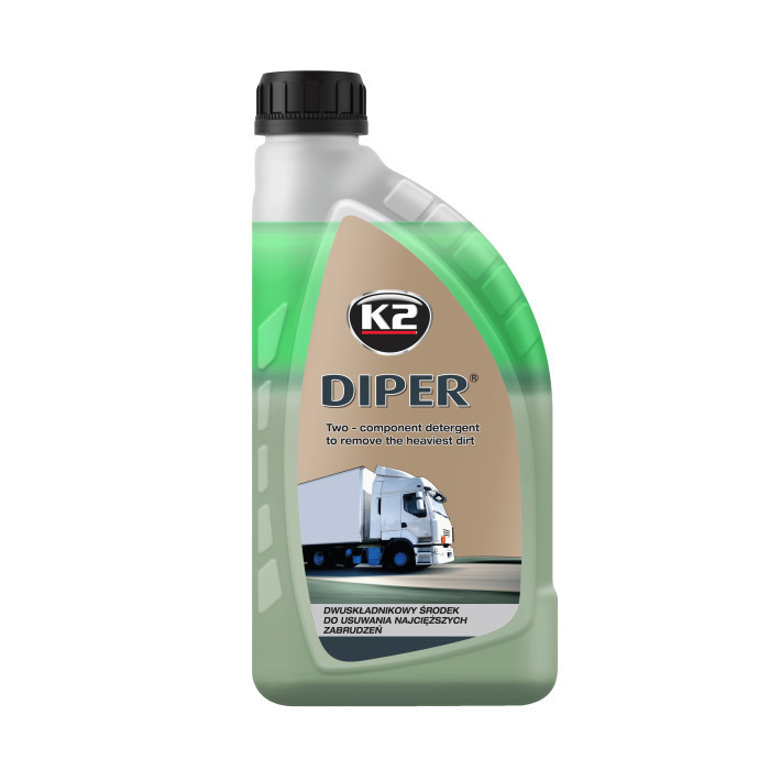 Автошампунь для безконтактного миття K2 Diper 1 кг Ковель - фото 1