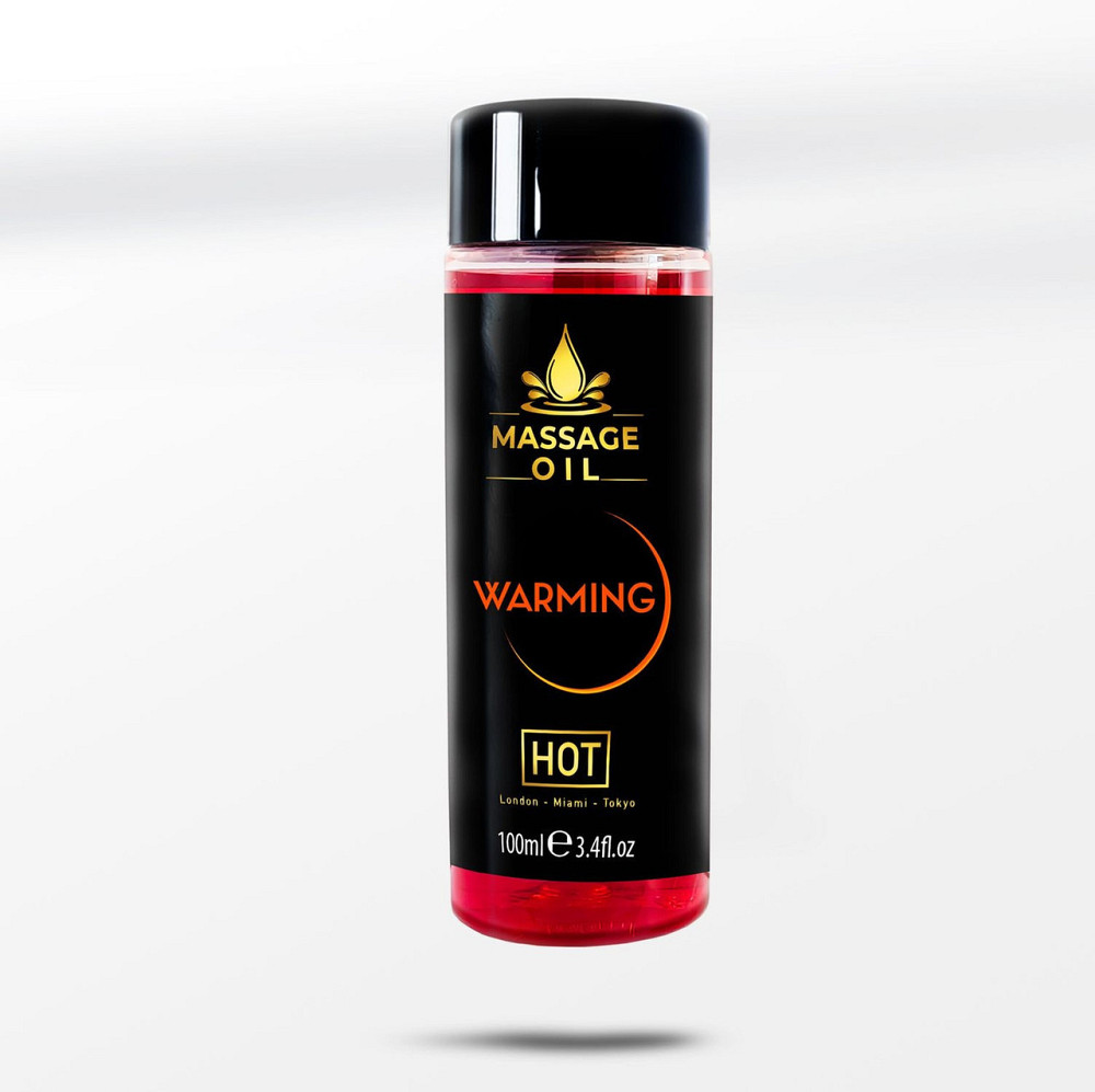 Розігріваюча масажна олія HOT Massage Oil Warming, 100 мл Sex Aura Київ - фото 1