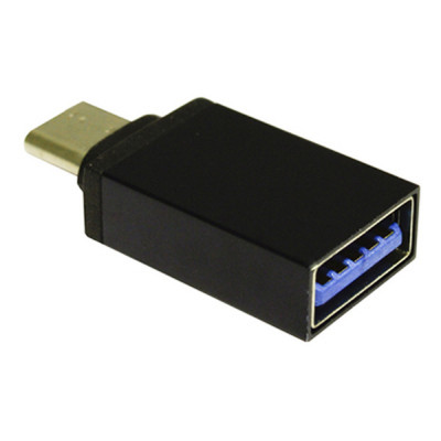 Перехідник Lapara USB Type-C male to USB 3.0 Female (LA-MaleTypeC-FemaleUSB3.0 black) Вінниця - фото 1