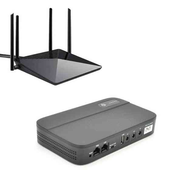 Источник бесперебойного питания для роутера UPS-36W 1036P (12000 мАч) Киев